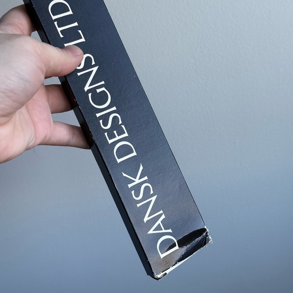 Dansk Tiny Green Taper Candles with Black Atomic Iron Spider Japan Candle Holder - Picture 4 of 16